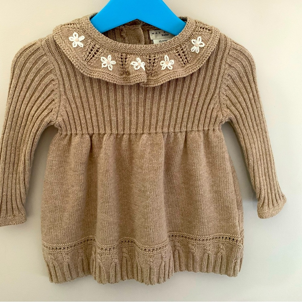 Knit dress 3-6 m